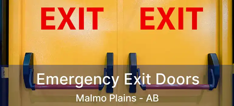  Emergency Exit Doors Malmo Plains - AB