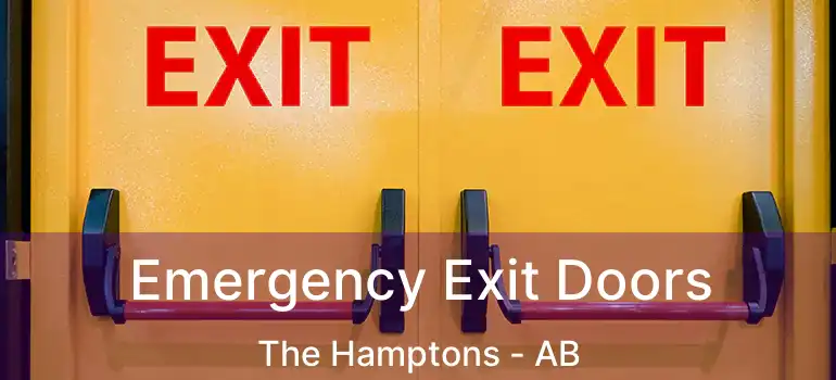 Emergency Exit Doors The Hamptons - AB