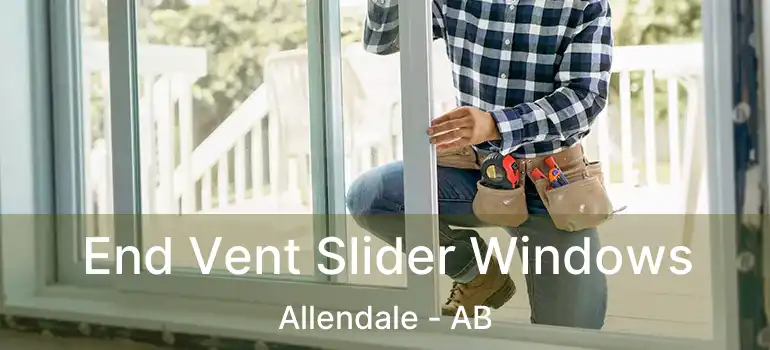  End Vent Slider Windows Allendale - AB