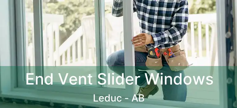  End Vent Slider Windows Leduc - AB