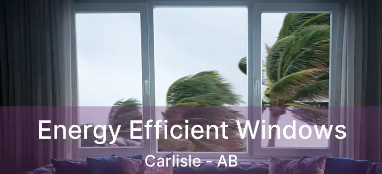  Energy Efficient Windows Carlisle - AB