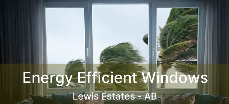  Energy Efficient Windows Lewis Estates - AB