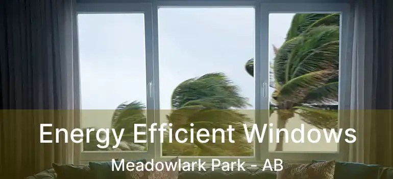  Energy Efficient Windows Meadowlark Park - AB