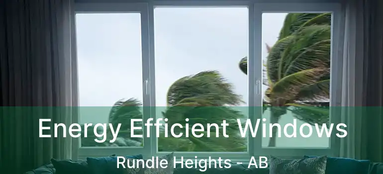  Energy Efficient Windows Rundle Heights - AB