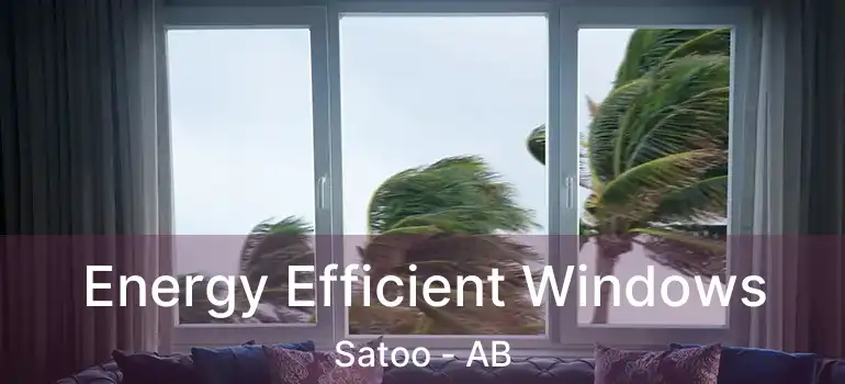  Energy Efficient Windows Satoo - AB