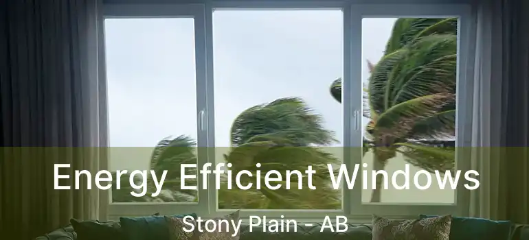  Energy Efficient Windows Stony Plain - AB