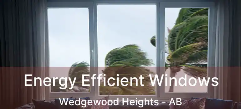  Energy Efficient Windows Wedgewood Heights - AB