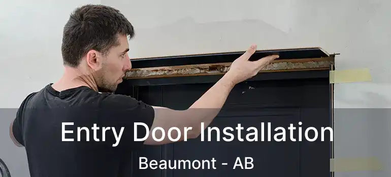  Entry Door Installation Beaumont - AB