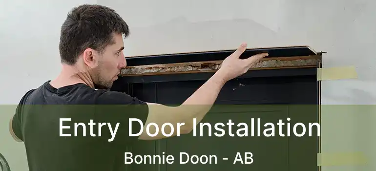  Entry Door Installation Bonnie Doon - AB