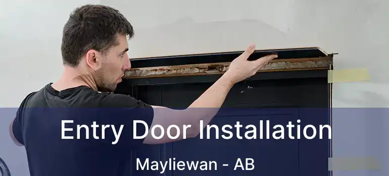  Entry Door Installation Mayliewan - AB