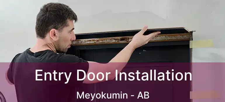  Entry Door Installation Meyokumin - AB