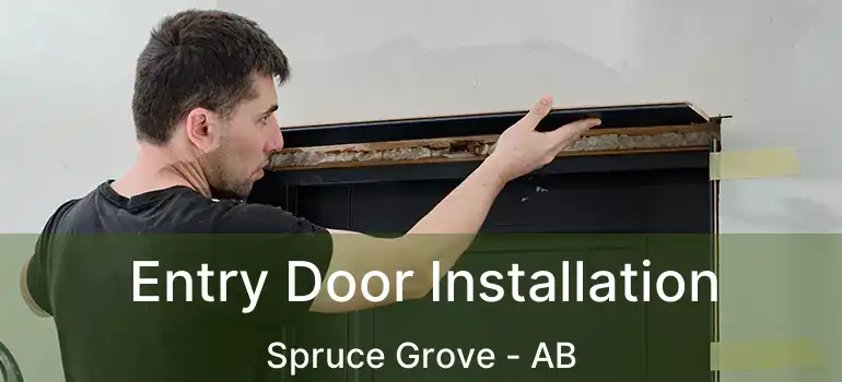  Entry Door Installation Spruce Grove - AB