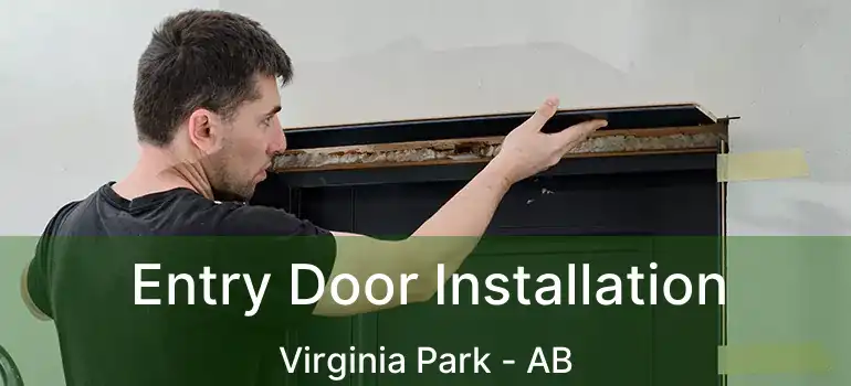  Entry Door Installation Virginia Park - AB