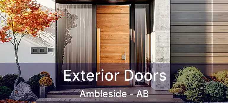  Exterior Doors Ambleside - AB