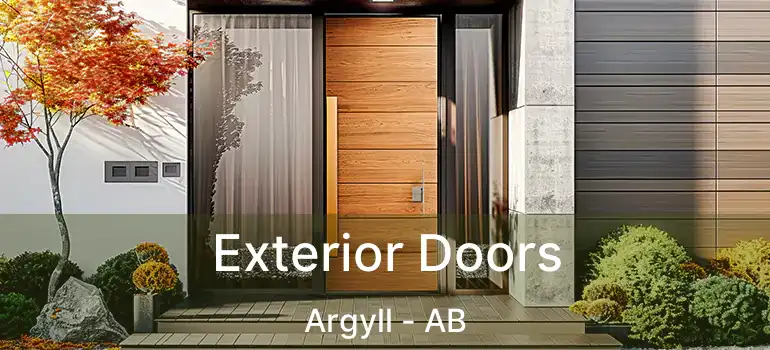  Exterior Doors Argyll - AB