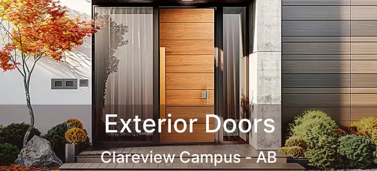  Exterior Doors Clareview Campus - AB