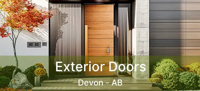  Exterior Doors Devon - AB