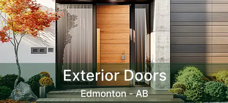  Exterior Doors Edmonton - AB