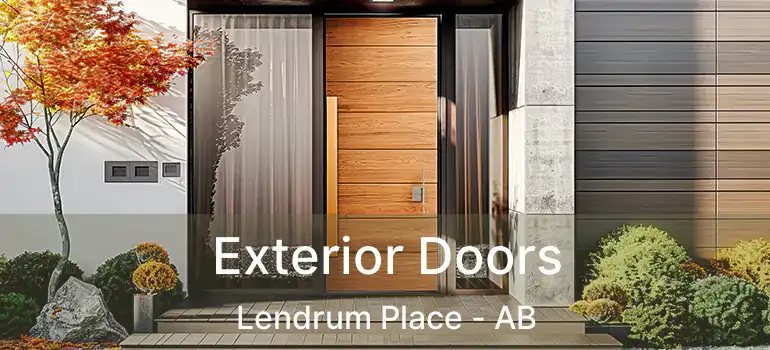  Exterior Doors Lendrum Place - AB
