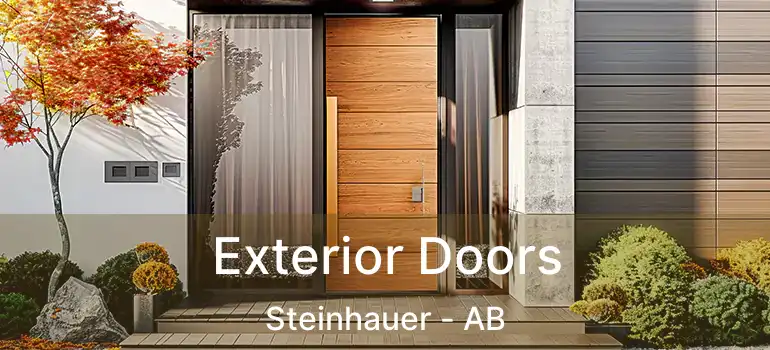  Exterior Doors Steinhauer - AB