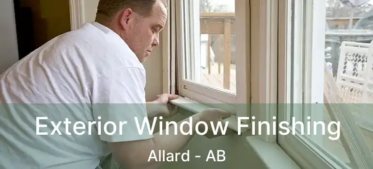  Exterior Window Finishing Allard - AB