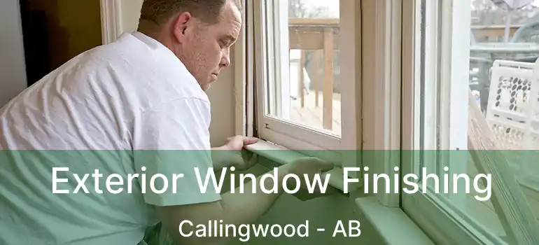  Exterior Window Finishing Callingwood - AB
