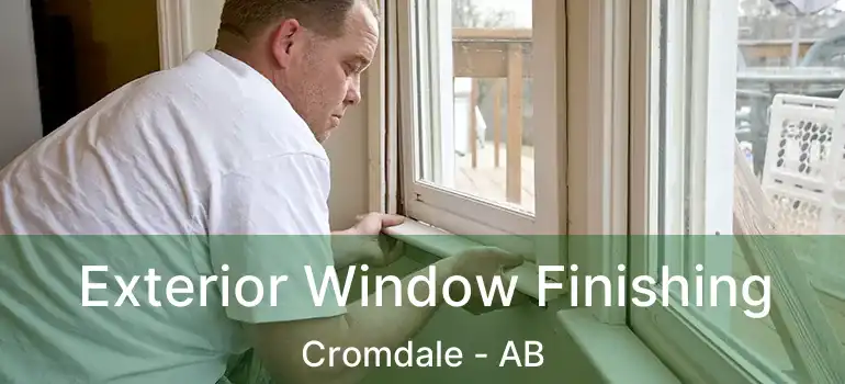  Exterior Window Finishing Cromdale - AB