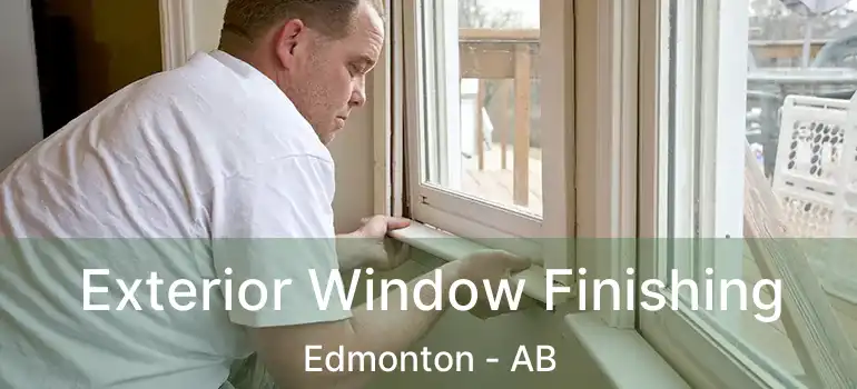 Exterior Window Finishing Edmonton - AB
