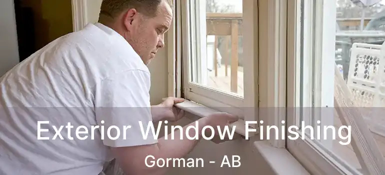  Exterior Window Finishing Gorman - AB