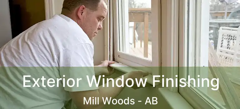  Exterior Window Finishing Mill Woods - AB