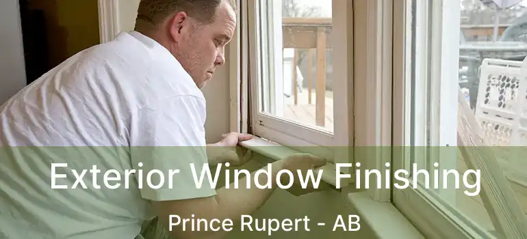  Exterior Window Finishing Prince Rupert - AB