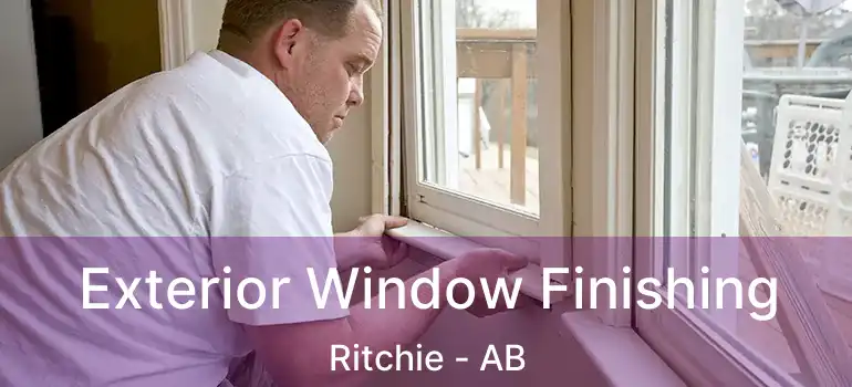  Exterior Window Finishing Ritchie - AB