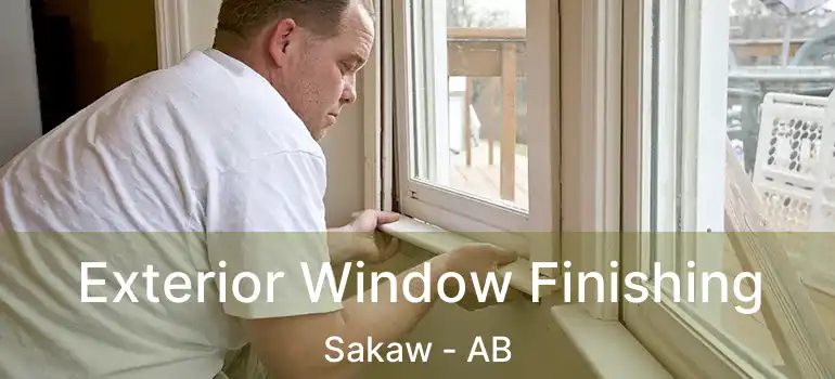  Exterior Window Finishing Sakaw - AB