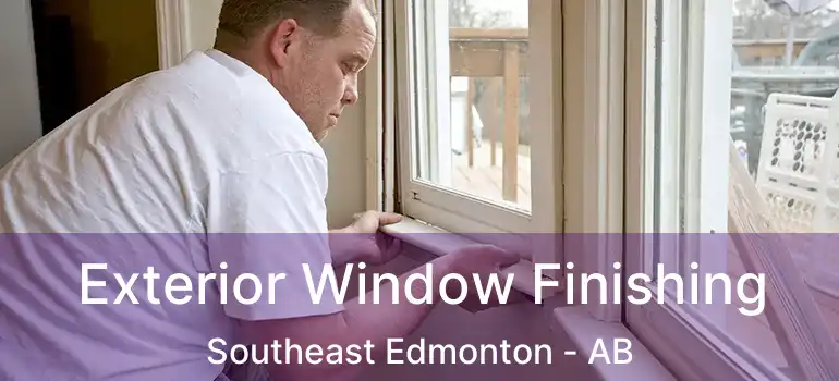  Exterior Window Finishing Southeast Edmonton - AB