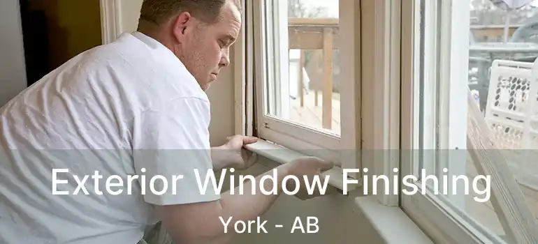  Exterior Window Finishing York - AB