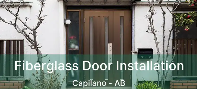  Fiberglass Door Installation Capilano - AB