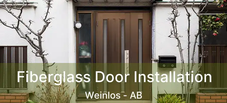  Fiberglass Door Installation Weinlos - AB