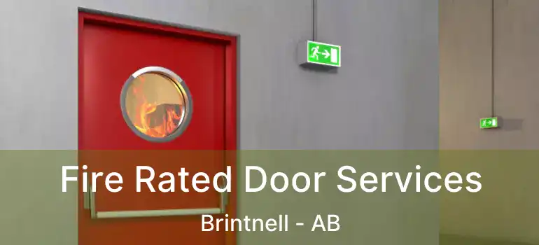  Fire Rated Door Services Brintnell - AB