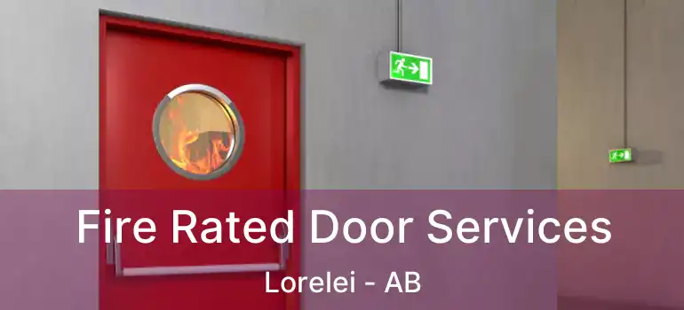  Fire Rated Door Services Lorelei - AB