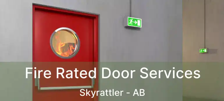  Fire Rated Door Services Skyrattler - AB