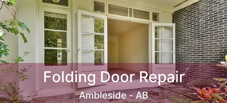  Folding Door Repair Ambleside - AB