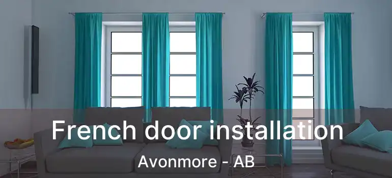  French door installation Avonmore - AB