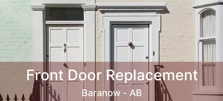  Front Door Replacement Baranow - AB
