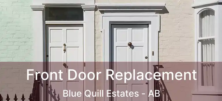 Front Door Replacement Blue Quill Estates - AB