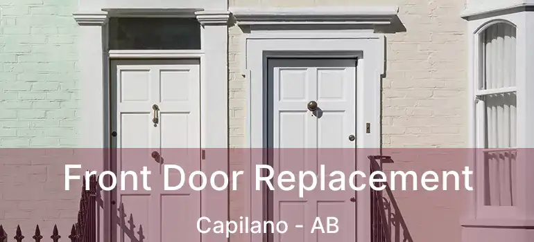  Front Door Replacement Capilano - AB