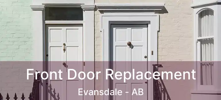 Front Door Replacement Evansdale - AB