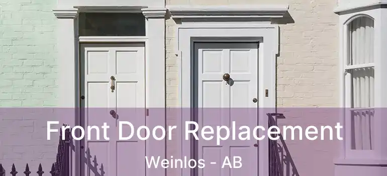  Front Door Replacement Weinlos - AB