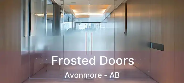  Frosted Doors Avonmore - AB