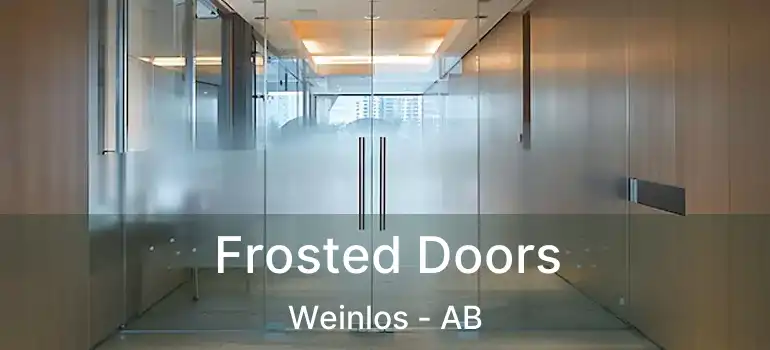  Frosted Doors Weinlos - AB