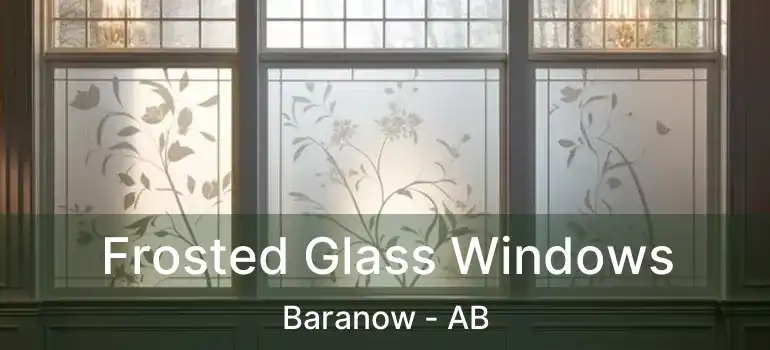  Frosted Glass Windows Baranow - AB